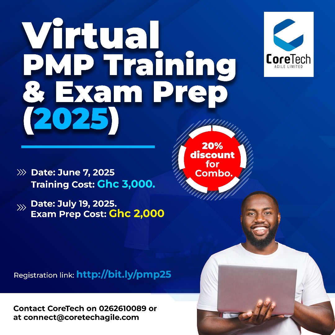 CoreTech Agile Limited PMP Training for 2025